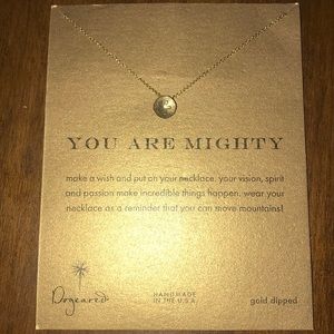 NWT Dogeared You Are Mighty Necklace
